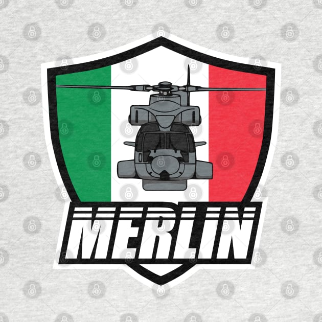 Italian Merlin Helicopter Patch by TCP
